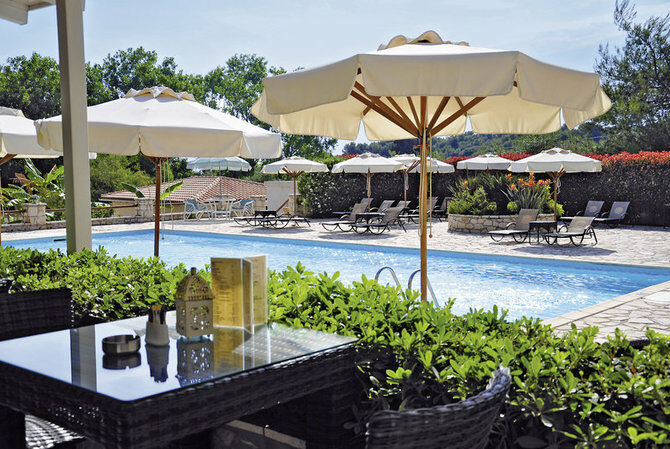 Aquarius Hotel Vasilikí Екстериор снимка